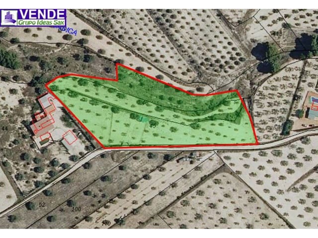 Terreno/Finca Rústica en Sax en venta - 19.900 € (Ref: 9473661)