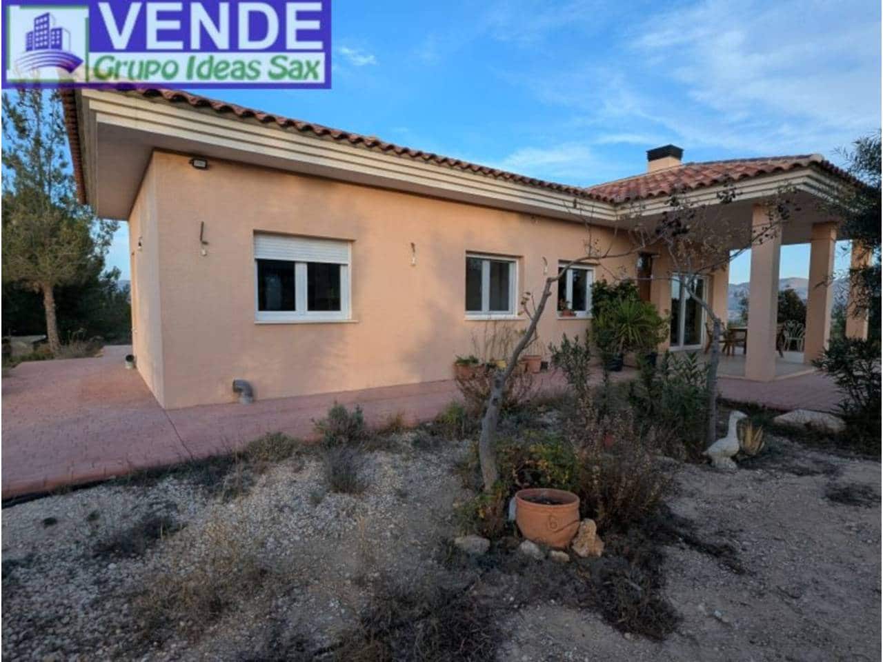 Finca/Casa Rural de 4 habitaciones en Sax en venta con garaje - 399.000 € (Ref: 9473662)
