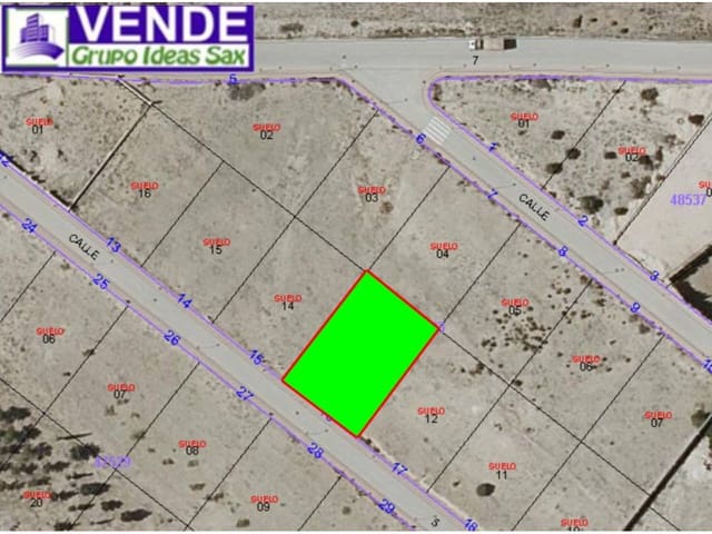 Bouwgrond te koop in Salinas - € 26.000 (Ref: 9643656)