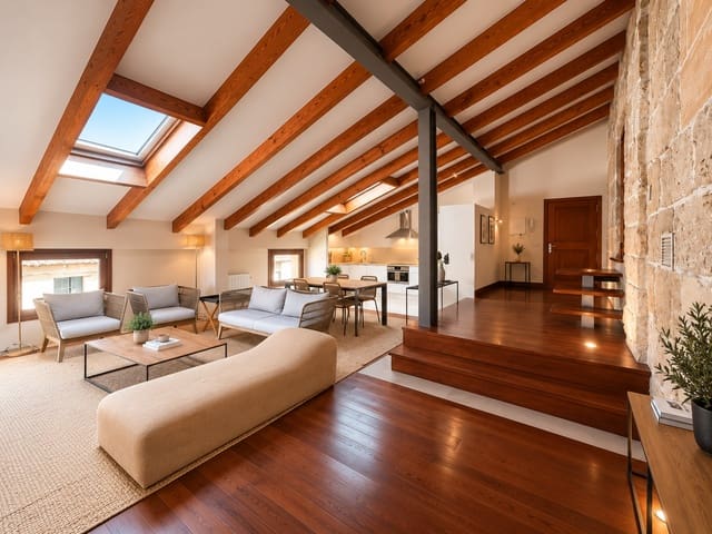 3 Zimmer Apartment zu vermieten in La Llotja - Born, Palma de Mallorca mit Garage - 3.200 € (Ref: 10060902)