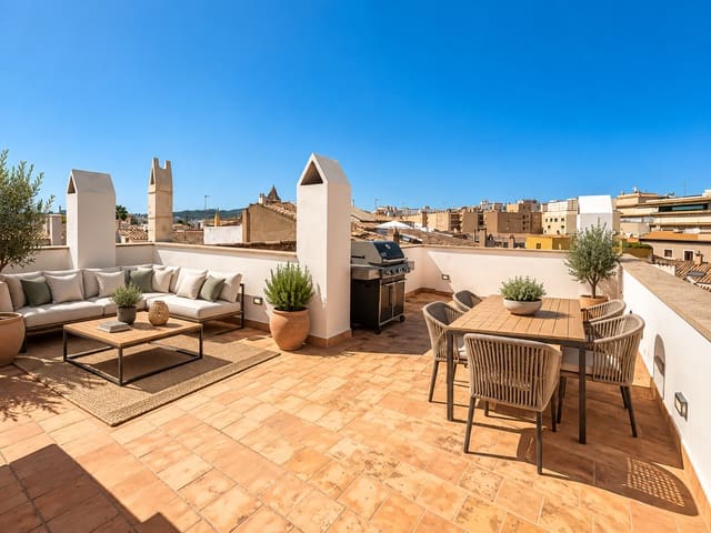 3 Zimmer Apartment zu vermieten in La Llotja - Born, Palma de Mallorca mit Garage - 3.200 € (Ref: 10060902)