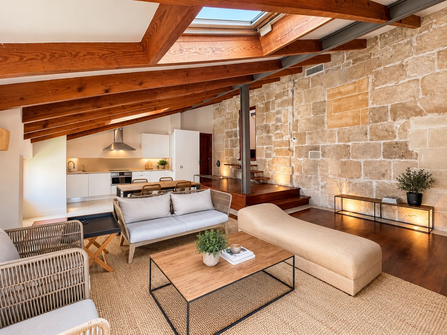 3 Zimmer Apartment zu vermieten in Palma de Mallorca mit Garage - 3.200 € (Ref: 10060902)