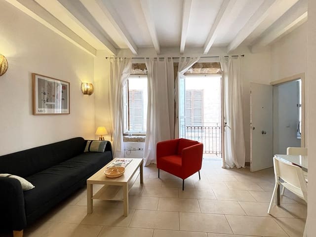 Appartement de 1 chambre à louer à El Sindicat, Palma de Mallorca - 1 250 € (Ref: 8493997)