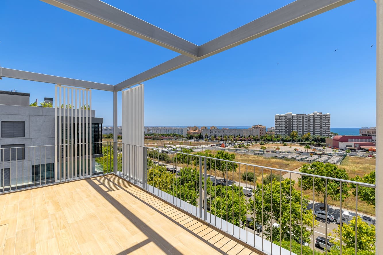 3 soveværelse Penthouse til salg i Palma de Mallorca med swimmingpool garage - € 1.050.000 (Ref: 10046008)