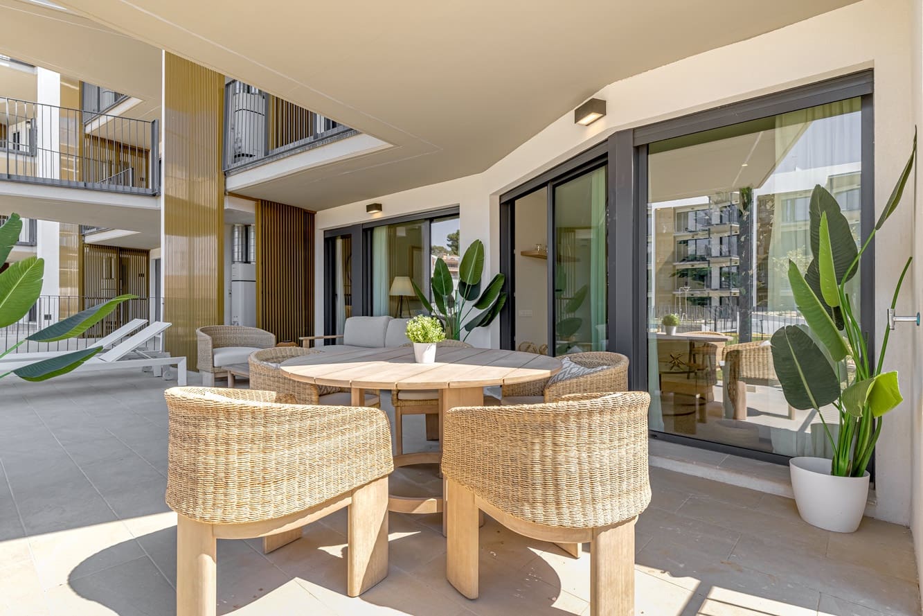 2 sypialnia Apartament na sprzedaż w Palmanova z basenem garażem - 727 000 € (Ref: 10046009)