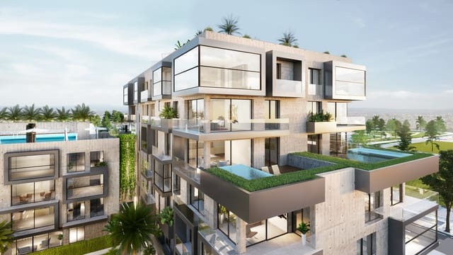 3 makuuhuone Kattohuoneisto myytävänä paikassa Palma de Mallorca mukana uima-altaan - 2 800 000 € (Ref: 10046050)