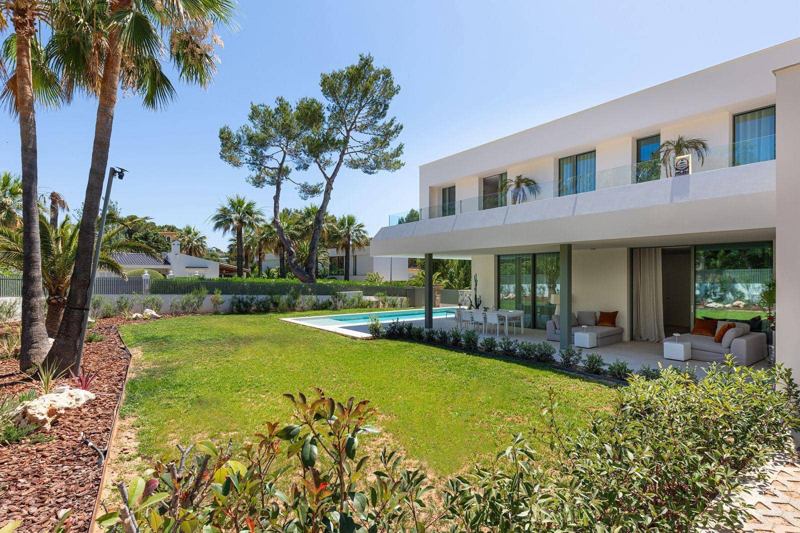 4 sypialnia Willa na sprzedaż w Santa Ponsa z basenem garażem - 5 950 000 € (Ref: 10046056)