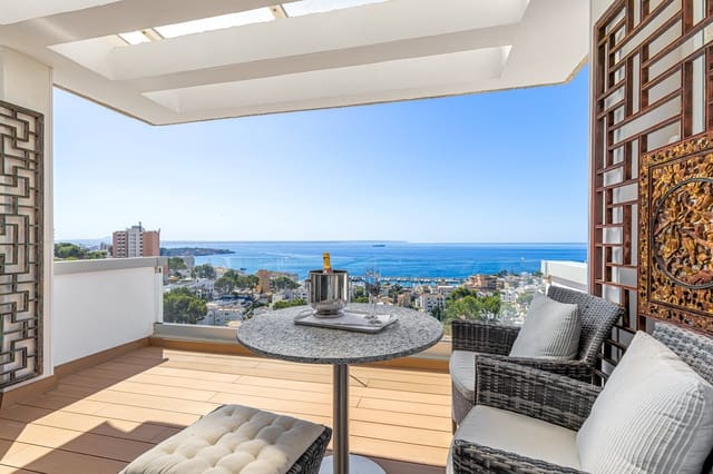 3 makuuhuone Kattohuoneisto myytävänä paikassa San Agustín / Sant Agustí, Palma de Mallorca mukana uima-altaan 
autotalli - 3 490 000 € (Ref: 10046061)