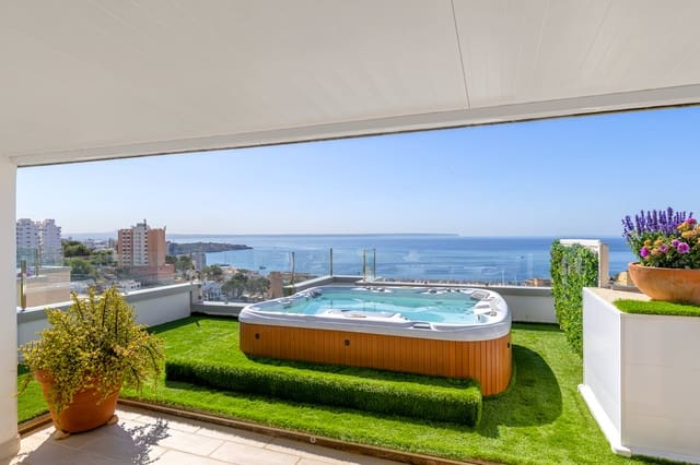 3 makuuhuone Kattohuoneisto myytävänä paikassa San Agustín / Sant Agustí, Palma de Mallorca mukana uima-altaan 
autotalli - 3 490 000 € (Ref: 10046061)