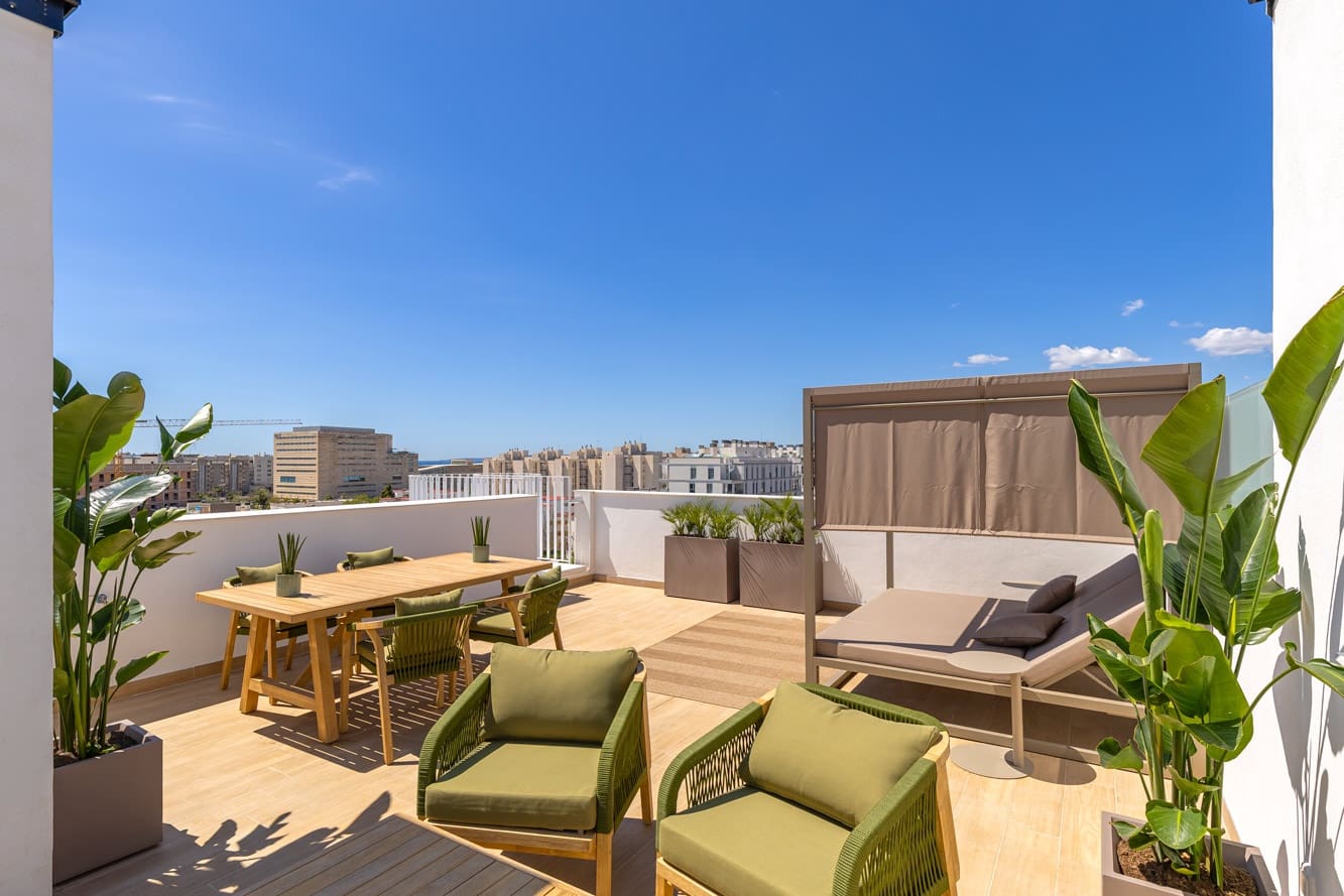 3 camera da letto Attico in vendita in Palma de Mallorca con piscina garage - 1.600.000 € (Rif: 10046064)