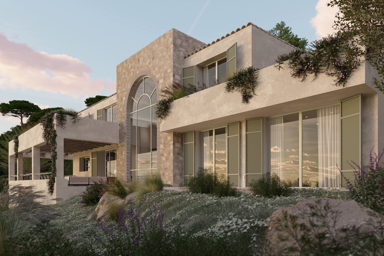 5 sypialnia Willa na sprzedaż w Santa Ponsa z basenem garażem - 3 900 000 € (Ref: 10048515)