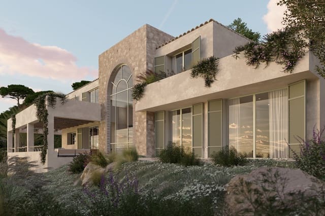 5 sypialnia Willa na sprzedaż w Santa Ponsa, Calvià z basenem garażem - 3 900 000 € (Ref: 10048515)
