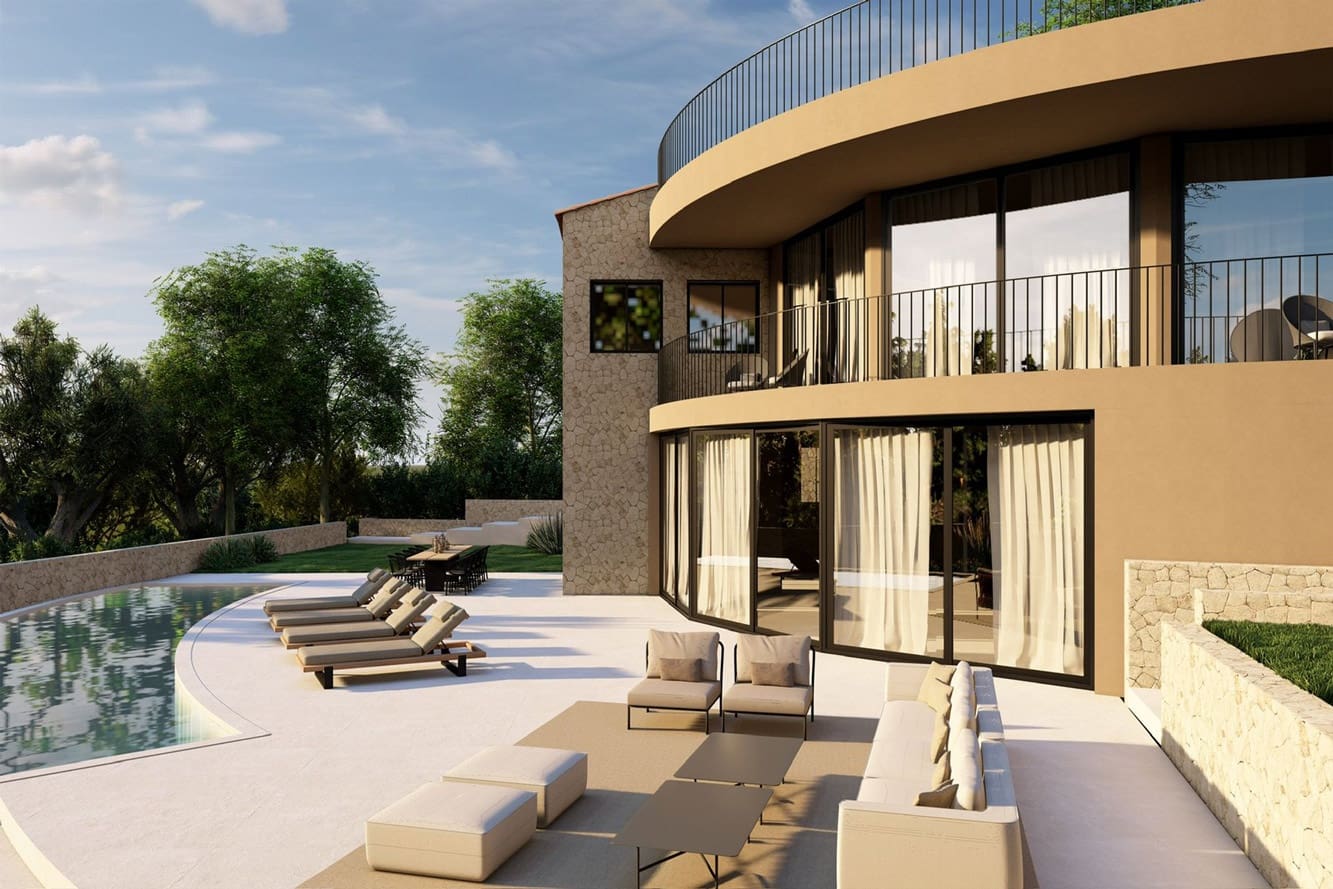 Chalet de 5 habitaciones en Santa Ponsa en venta con piscina - 3.800.000 € (Ref: 10080151)