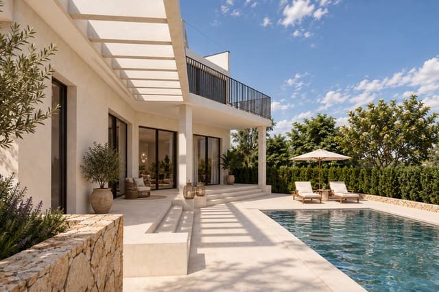 4 sypialnia Willa na sprzedaż w Santa Ponsa, Calvià z basenem garażem - 4 800 000 € (Ref: 10088717)