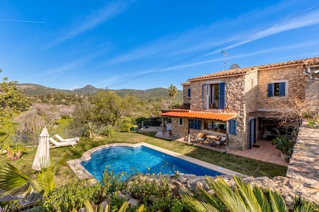 3 slaapkamer Finca/Landhuis te koop in Es Capdella, Calvià met zwembad - € 1.995.000 (Ref: 10091258)
