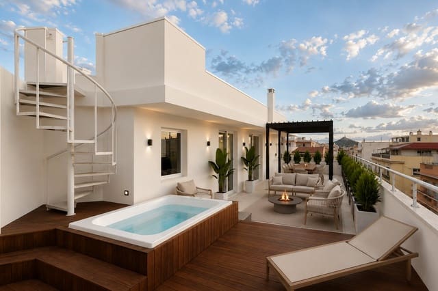 2 camera da letto Attico in vendita in Portixol, Palma de Mallorca con piscina garage - 1.490.000 € (Rif: 10098977)