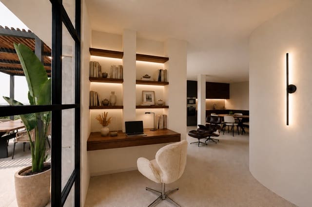 2 camera da letto Attico in vendita in Portixol, Palma de Mallorca con piscina garage - 1.490.000 € (Rif: 10098977)