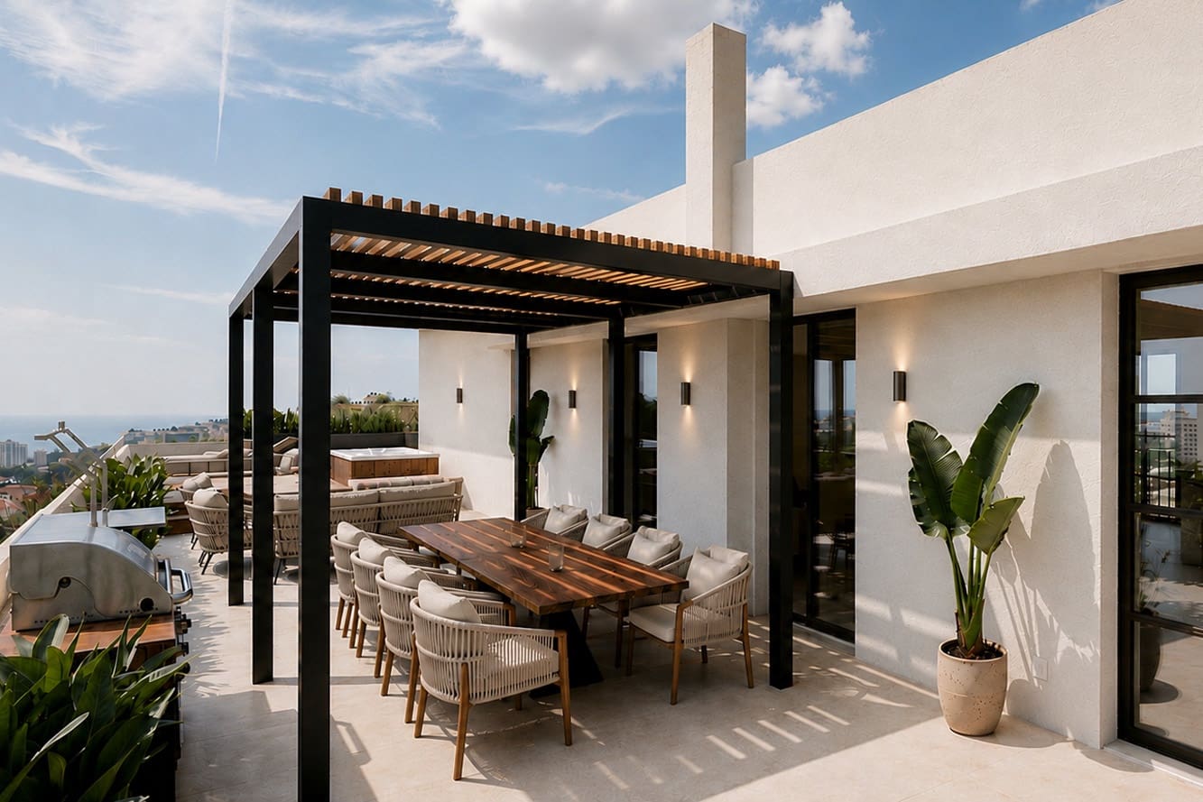 2 camera da letto Attico in vendita in Portixol con piscina garage - 1.490.000 € (Rif: 10098977)