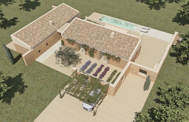 4 chambre Finca/Maison de Campagne à vendre à L'Horta / S'Horta, Felanitx avec piscine - 2 580 000 € (Ref: 6861815)
