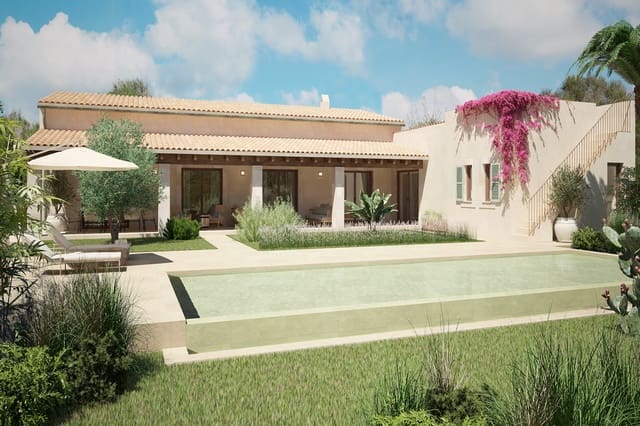4 soveværelse Finca/Landehus til salg i Santanyí med swimmingpool - € 2.650.000 (Ref: 7290380)