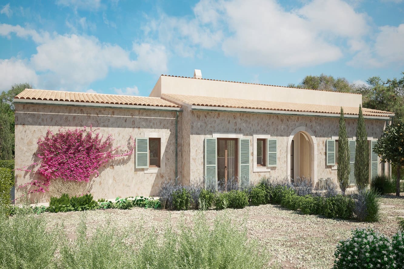 4 soveværelse Finca/Landehus til salg i Santanyi med swimmingpool - € 2.650.000 (Ref: 7290380)