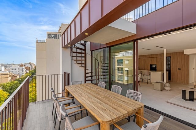 3 slaapkamer Penthouse te koop in Palma de Mallorca met zwembad - € 2.399.000 (Ref: 7674288)