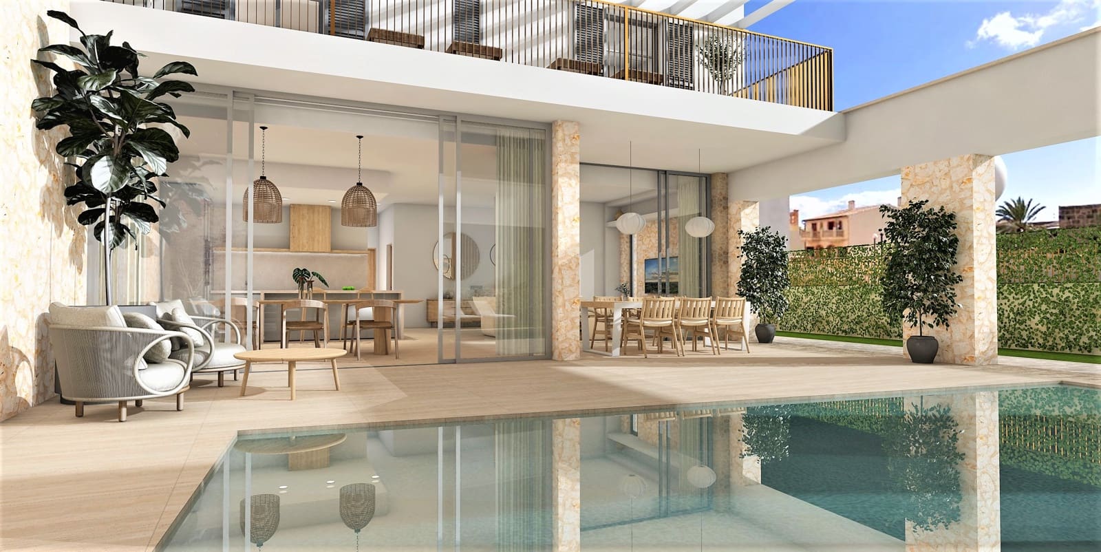 3 soveværelse Villa til salg i Ses Salines med swimmingpool garage - € 1.650.000 (Ref: 7865334)