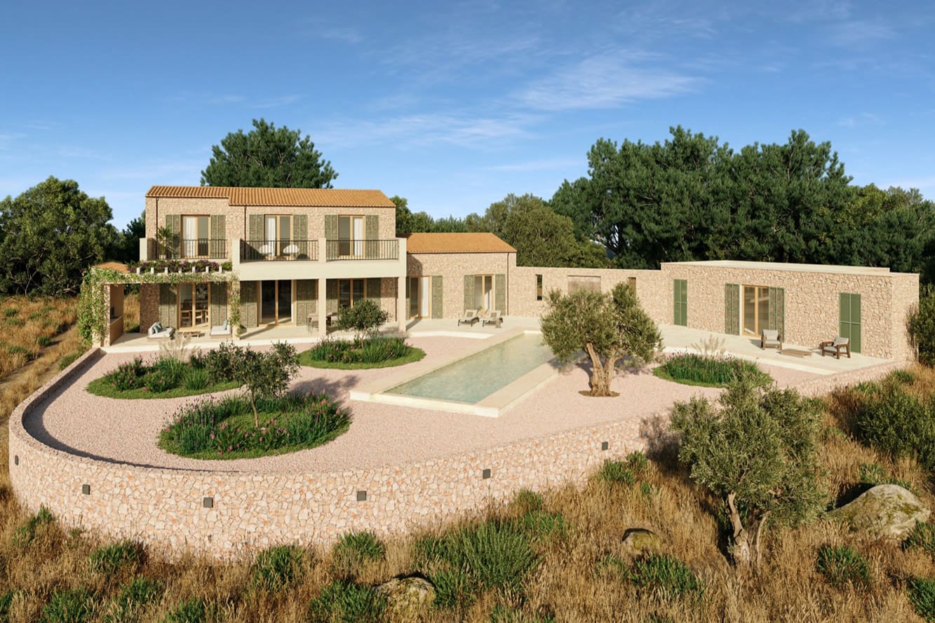 4 sovrum Finca/Hus på landet till salu i Felanitx med pool - 2 750 000 € (Ref: 7865335)