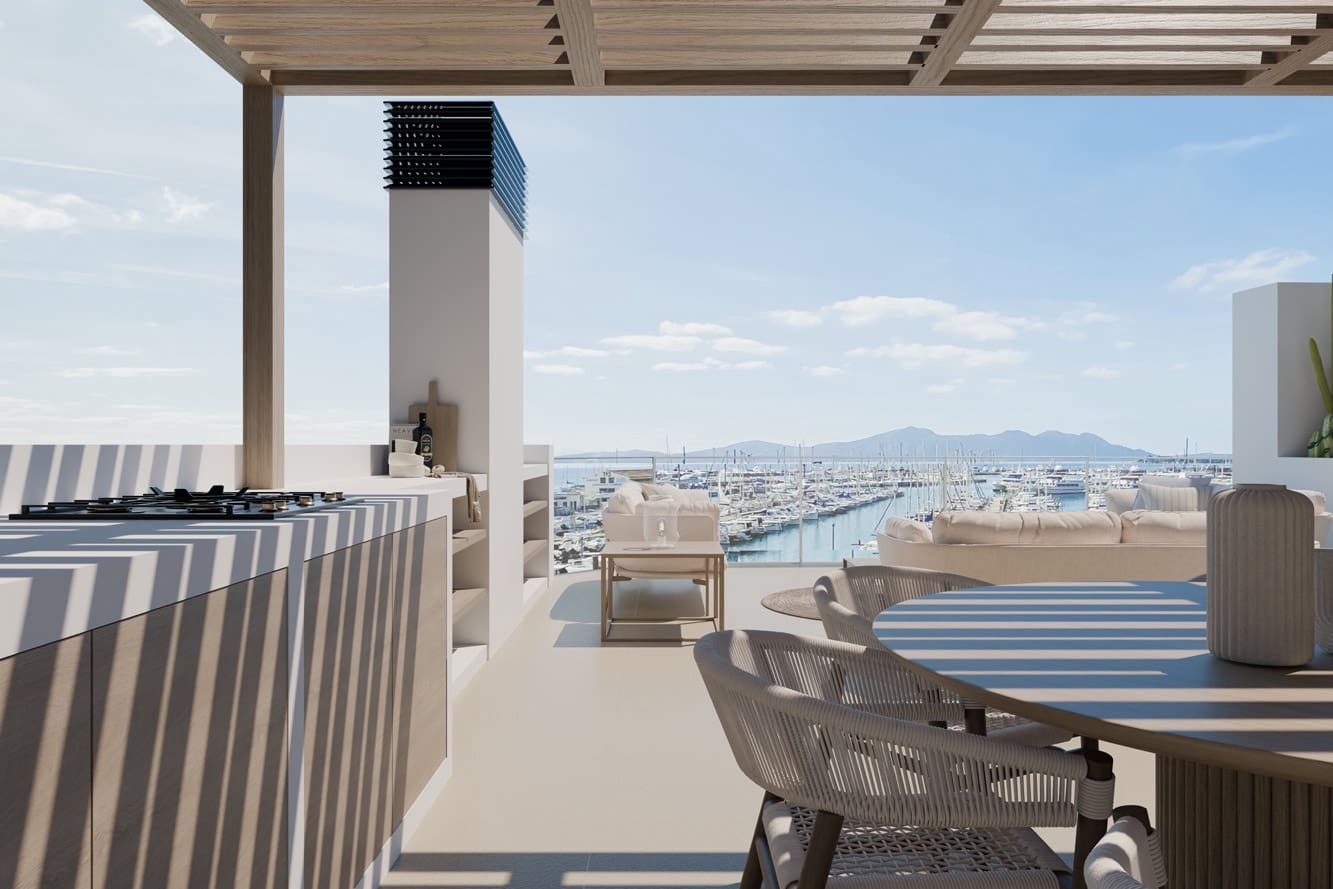 3 bedroom Penthouse for sale in Pollensa / Pollenca - € 2,390,000 (Ref: 8155238)