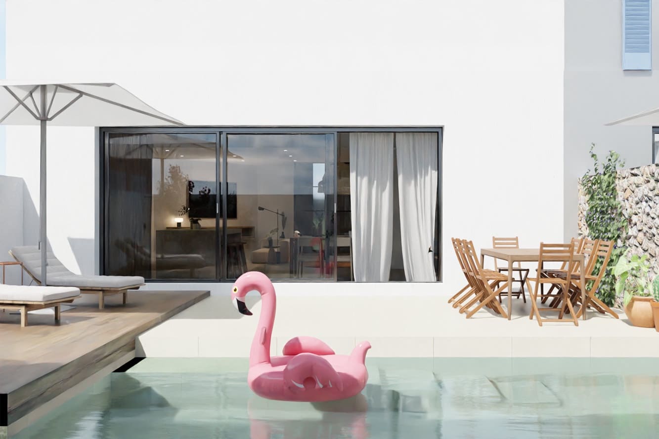 3 soveværelse Byhus til salg i Es Molinar / El Molinar med swimmingpool - € 2.790.000 (Ref: 8177313)