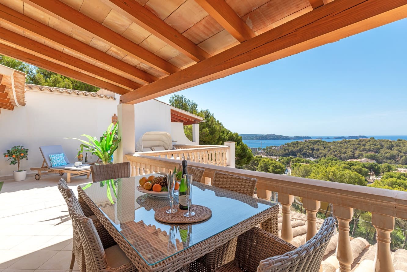 3 soveværelse Penthouse til salg i Peguera / Paguera med swimmingpool - € 1.590.000 (Ref: 8470043)