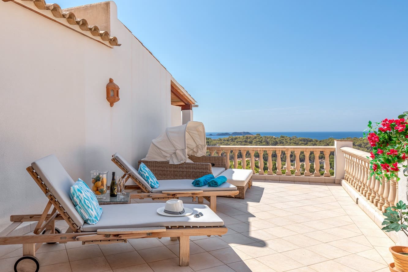 3 soveværelse Penthouse til salg i Peguera / Paguera med swimmingpool - € 1.590.000 (Ref: 8470043)