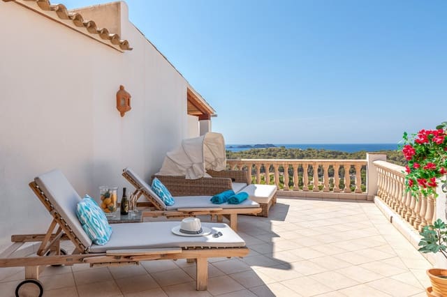 3 soveværelse Penthouse til salg i Peguera / Paguera, Calvià med swimmingpool - € 1.590.000 (Ref: 8470043)