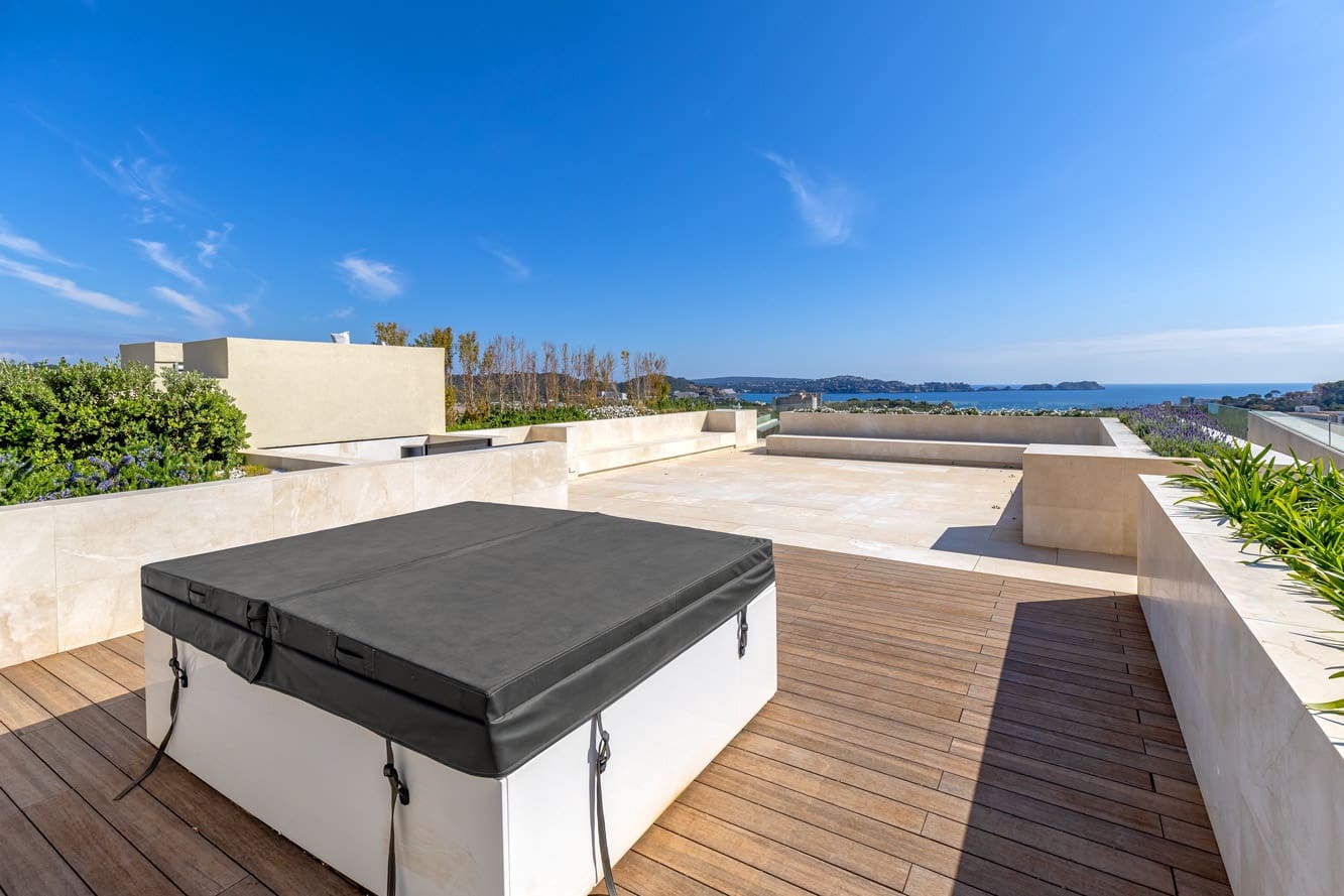 3 soveværelse Penthouse til salg i Peguera / Paguera med swimmingpool - € 3.695.000 (Ref: 8519645)