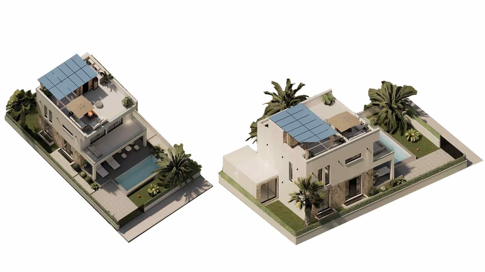 Chalet de 3 habitaciones en Sa Rapita / La Rapita en venta con piscina - 1.200.000 € (Ref: 9000722)