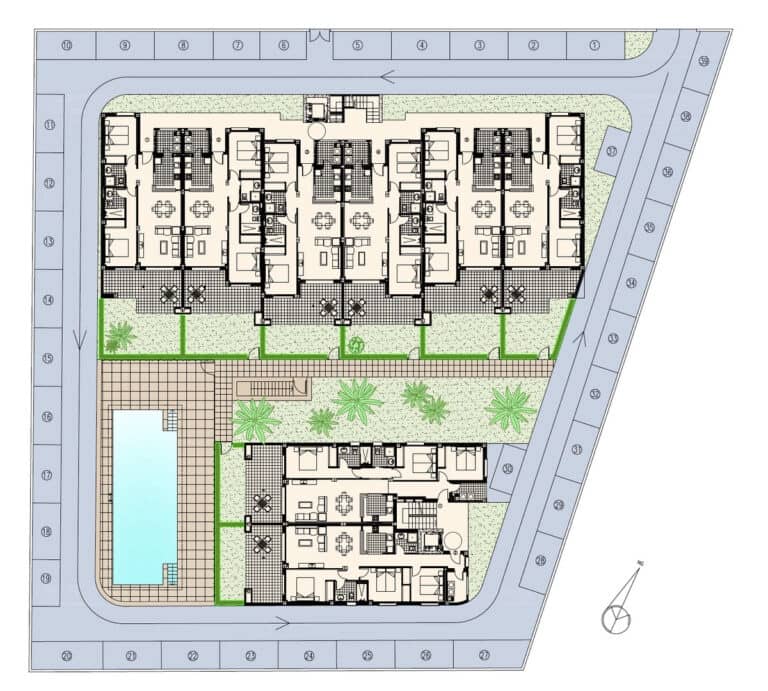 2 soveværelse Lejlighed til salg i Cala Ratjada med swimmingpool - € 435.000 (Ref: 9004247)