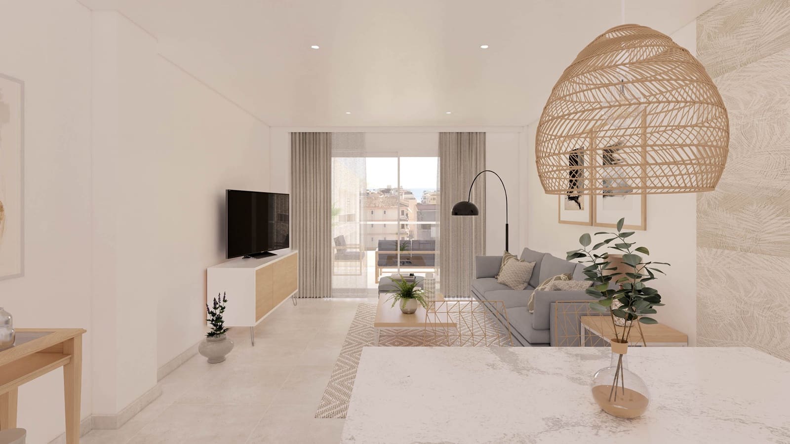 2 soveværelse Lejlighed til salg i Cala Ratjada med swimmingpool - € 435.000 (Ref: 9004247)