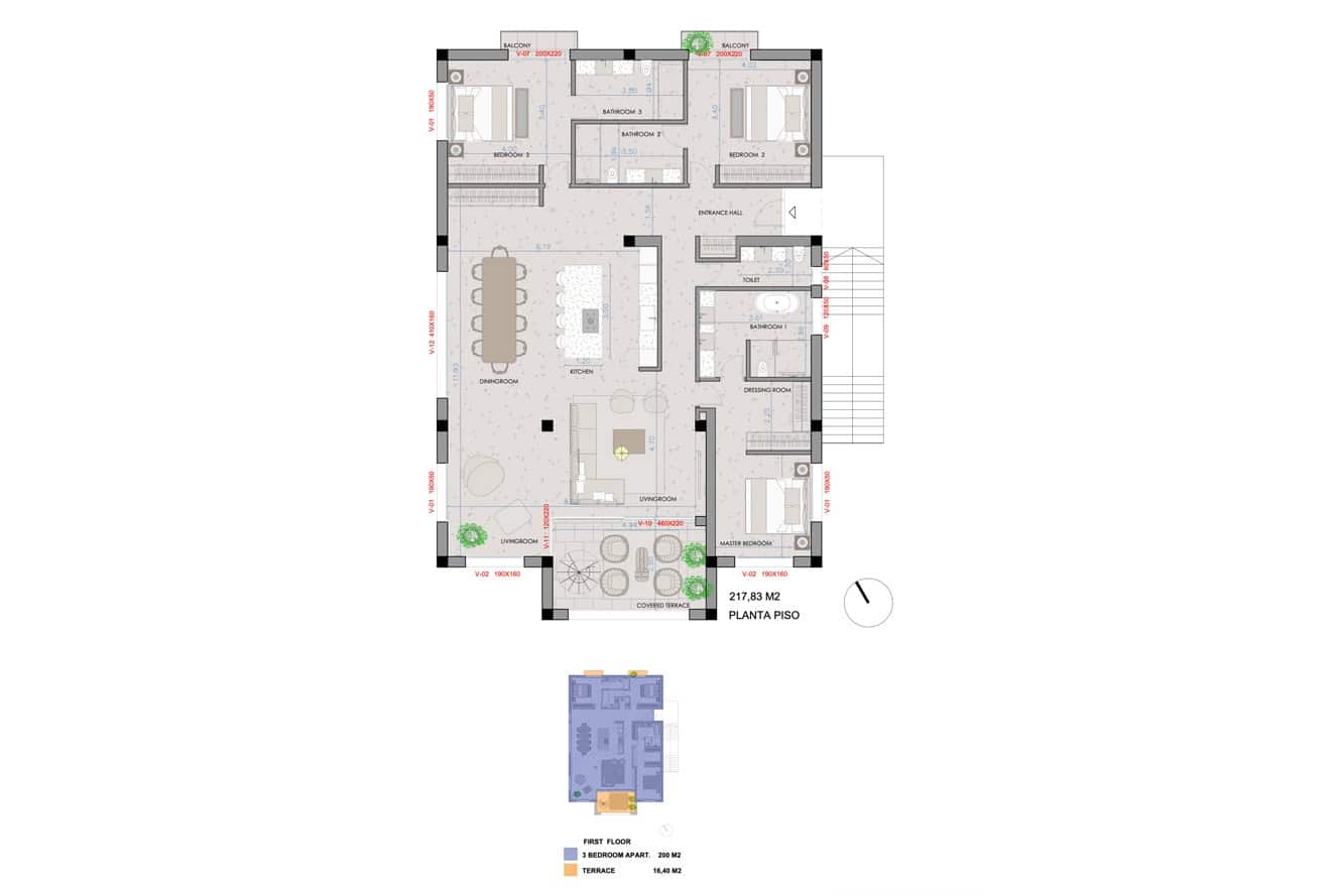 3 soveværelse Penthouse til salg i Santa Ponsa med swimmingpool - € 1.750.000 (Ref: 9015895)