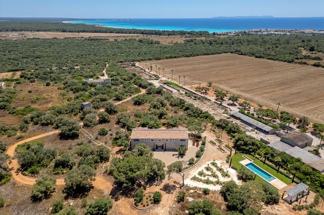 7 slaapkamer Finca/Landhuis te koop in Sa Rapita / La Rapita, Campos met zwembad - € 3.950.000 (Ref: 9033396)
