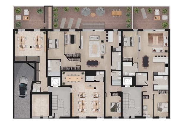 3 slaapkamer Appartement te koop in Campos - € 478.000 (Ref: 9100037)