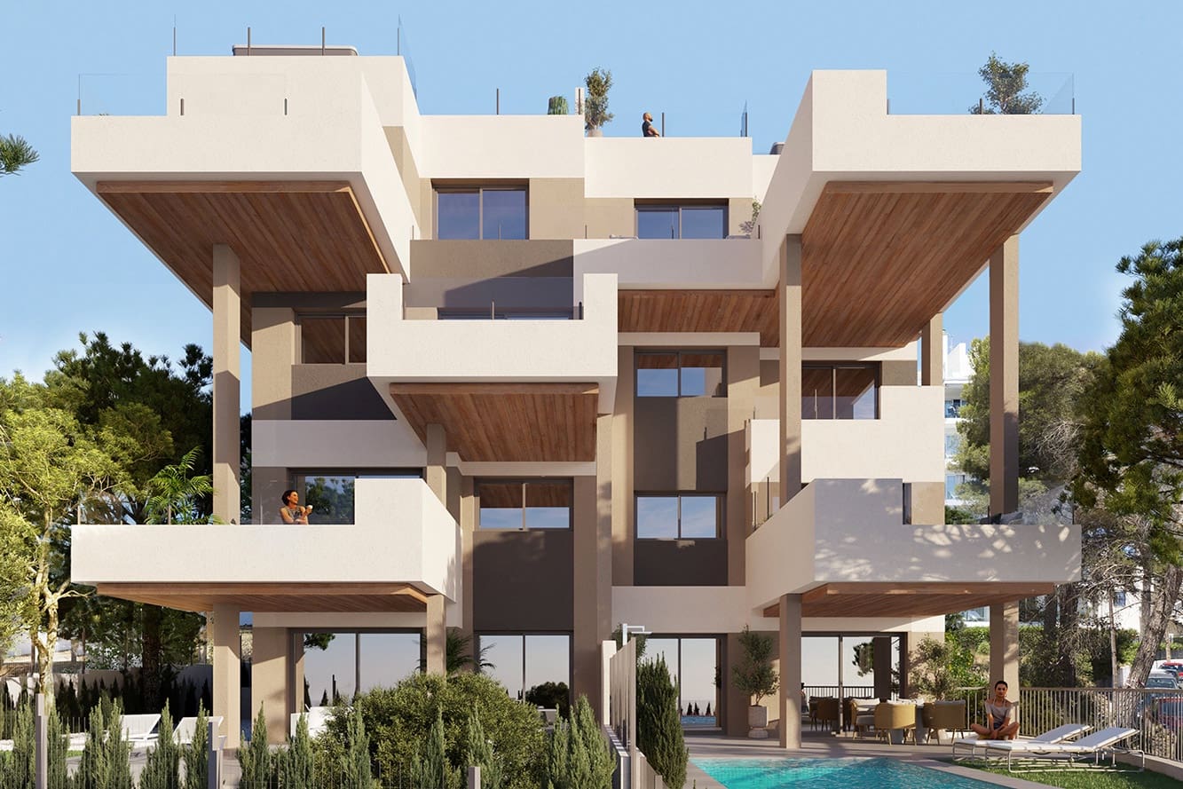 3 chambre Penthouse à vendre à Canyamel avec piscine garage - 910 000 € (Ref: 9146516)