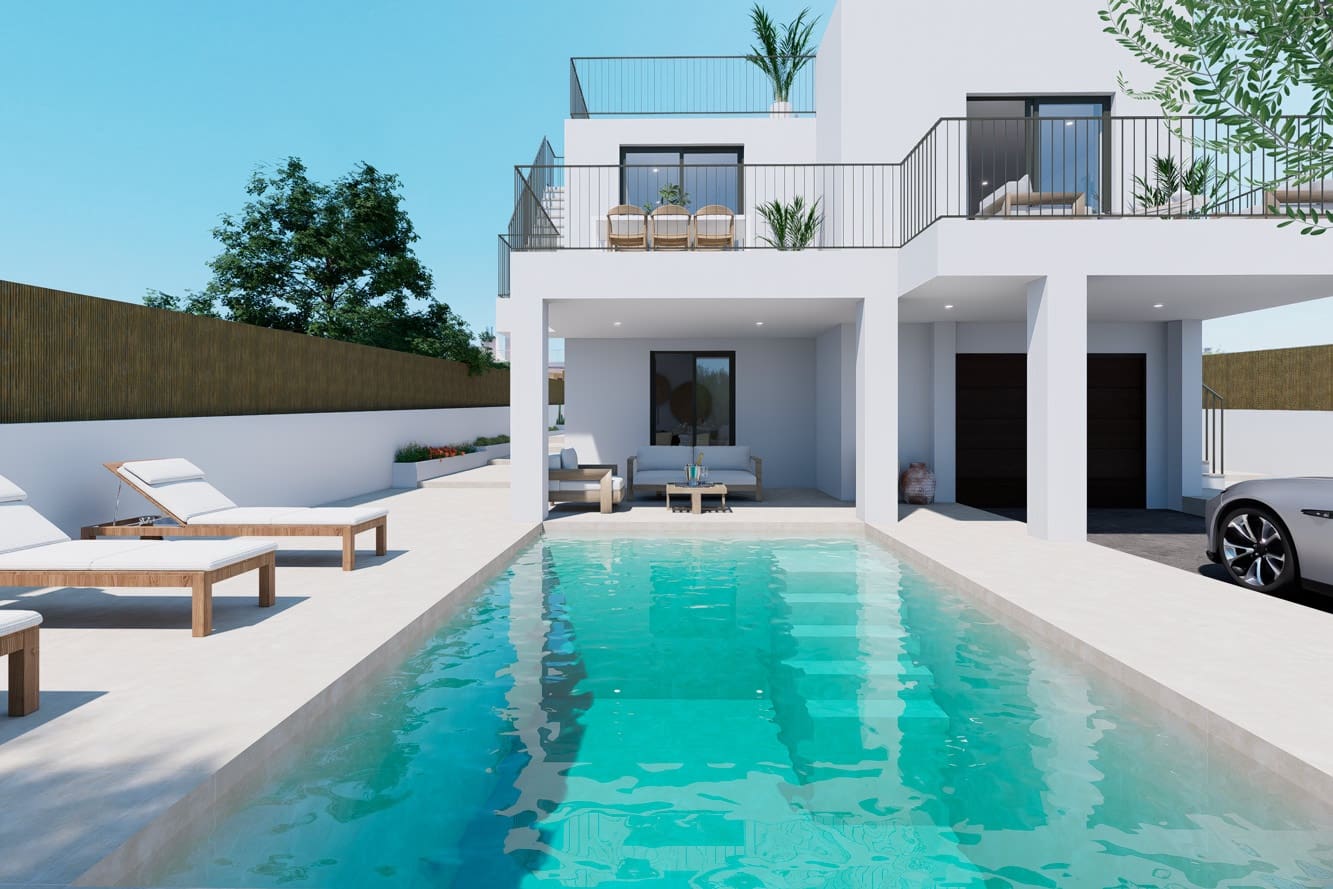 3 soveværelse Villa til salg i Sa Cabaneta / La Cabaneta med swimmingpool garage - € 1.200.000 (Ref: 9152704)