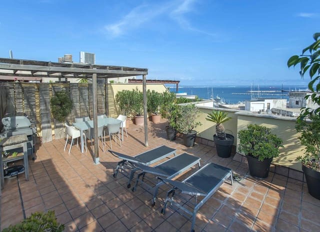 3 slaapkamer Penthouse te koop in Palma de Mallorca met zwembad - € 1.650.000 (Ref: 9340109)