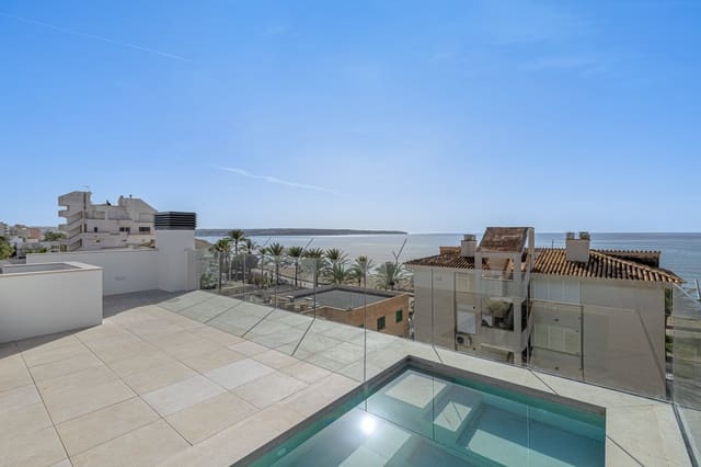 2 soveværelse Penthouse til salg i Playa de Palma, Palma de Mallorca med swimmingpool - € 1.675.000 (Ref: 9340199)