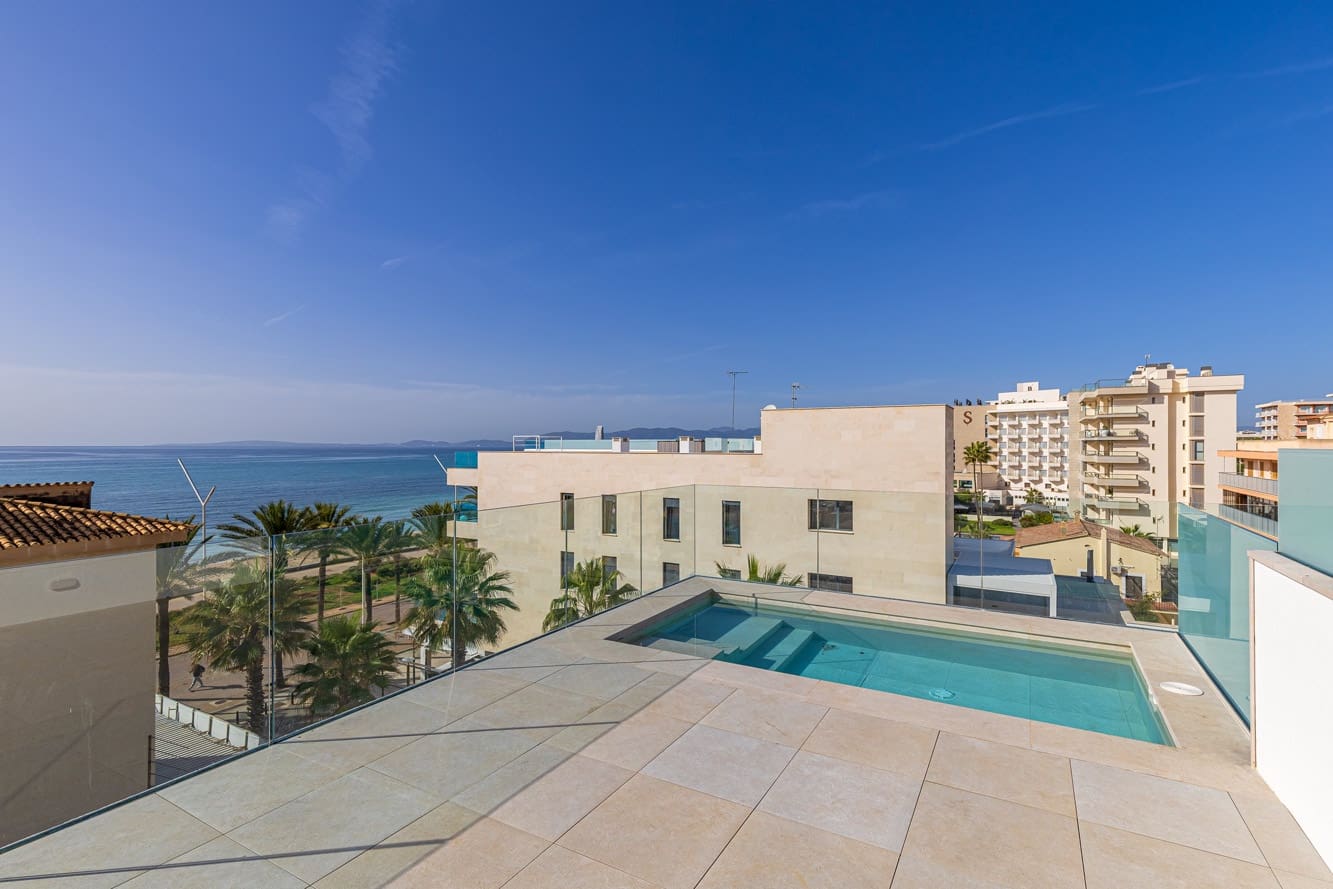 2 soverom Penthouse til salgs i Playa de Palma med svømmebasseng - € 1 675 000 (Ref: 9340199)