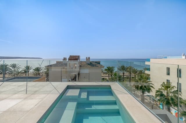2 soveværelse Penthouse til salg i Playa de Palma, Palma de Mallorca med swimmingpool - € 1.675.000 (Ref: 9340199)