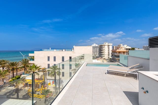 2 quarto Penthouse para venda em Playa de Palma, Palma de Mallorca com piscina - 1 675 000 € (Ref: 9340199)