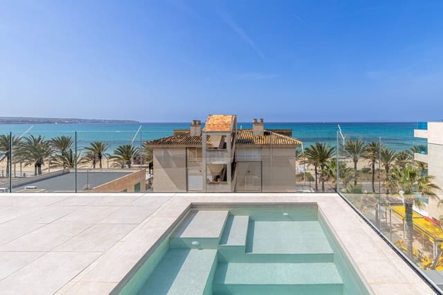 2 quarto Penthouse para venda em Playa de Palma, Palma de Mallorca com piscina - 1 675 000 € (Ref: 9340199)