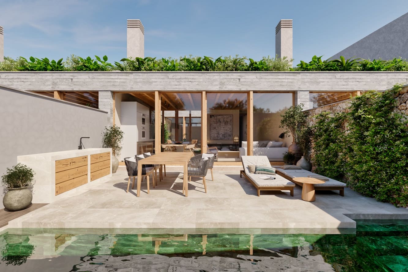 3 bedroom Villa for sale in Palma de Mallorca with pool - € 1,500,000 (Ref: 9496590)