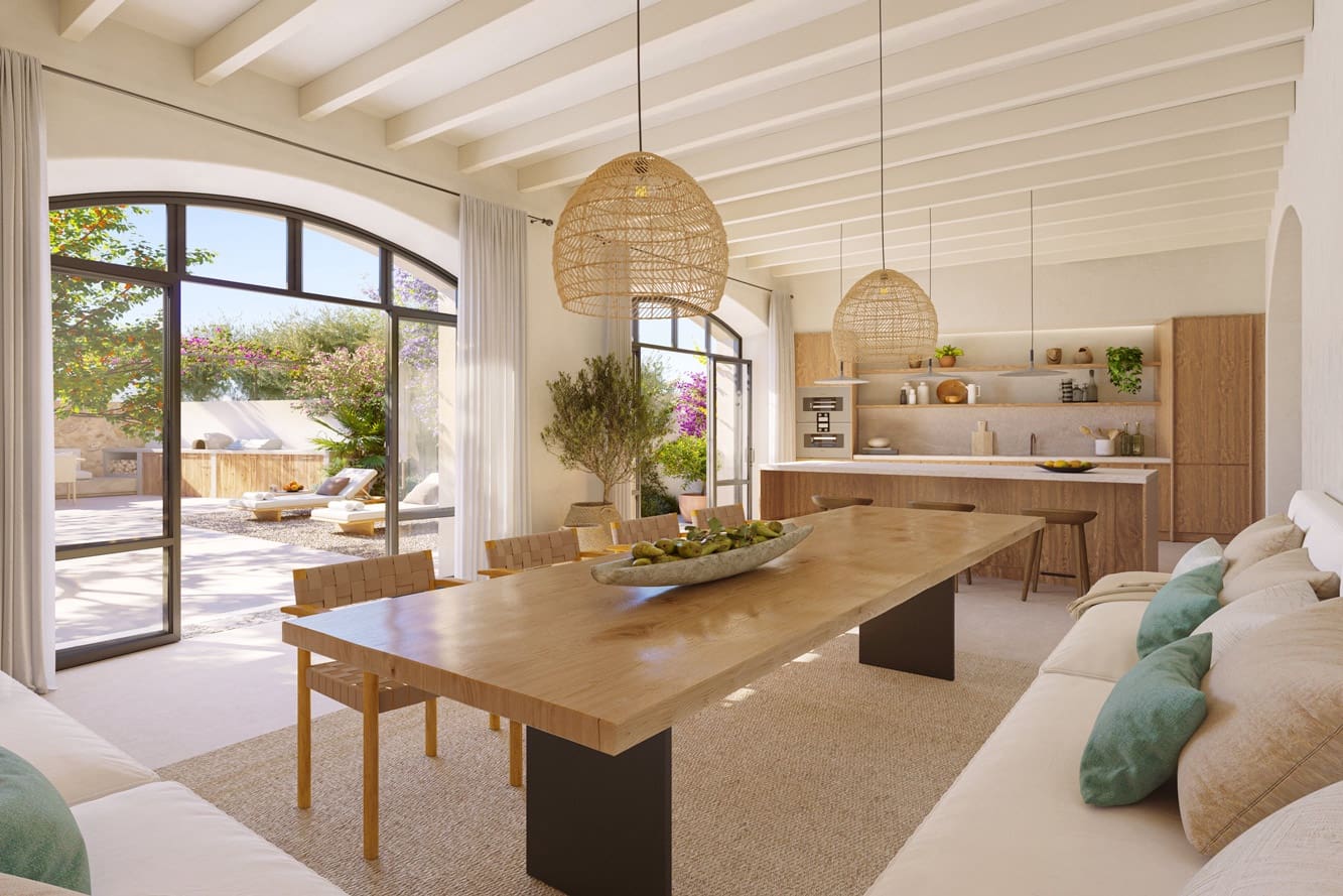 3 quarto Casa em Banda para venda em Santa Maria del Cami com piscina garagem - 2 150 000 € (Ref: 9511169)